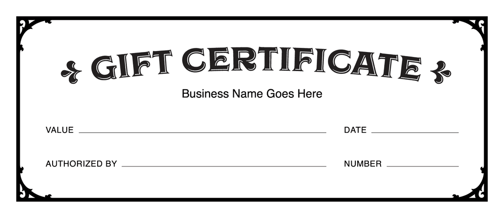 Paper Gift Certificate Template Printable Certificates | My XXX Hot Girl